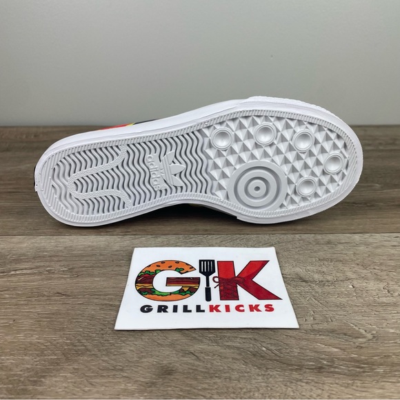 Kids Adidas Originals Nizza Hi RF Multiple Sizes J x Simpson Sneakers GZ1786 - Picture 5 of 5